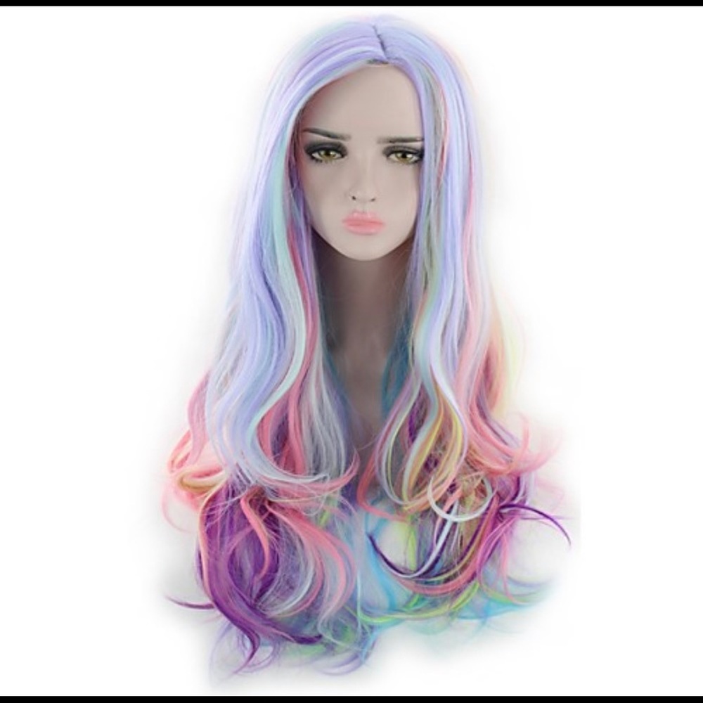 NWT - Rainbow Wig
